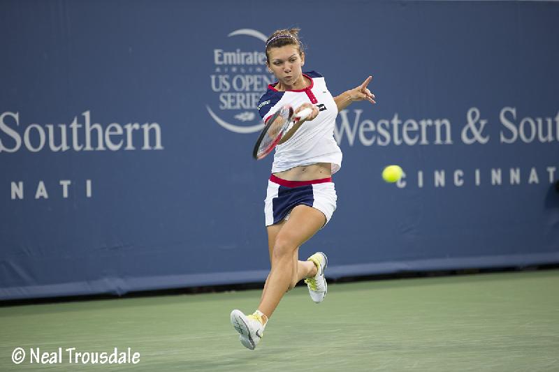 Simona Halep - galerie foto exclusiva de la Western & Southern Open - Cincinnati